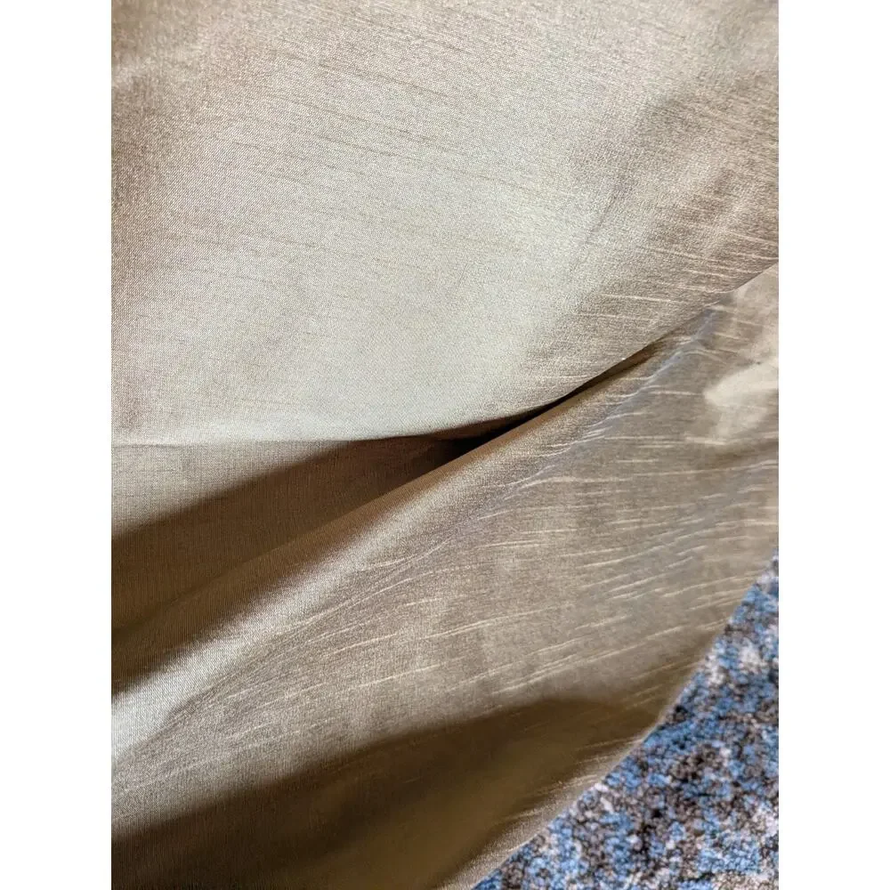 silk drapes 2 panels 48 x 67 each panel blackout thermal